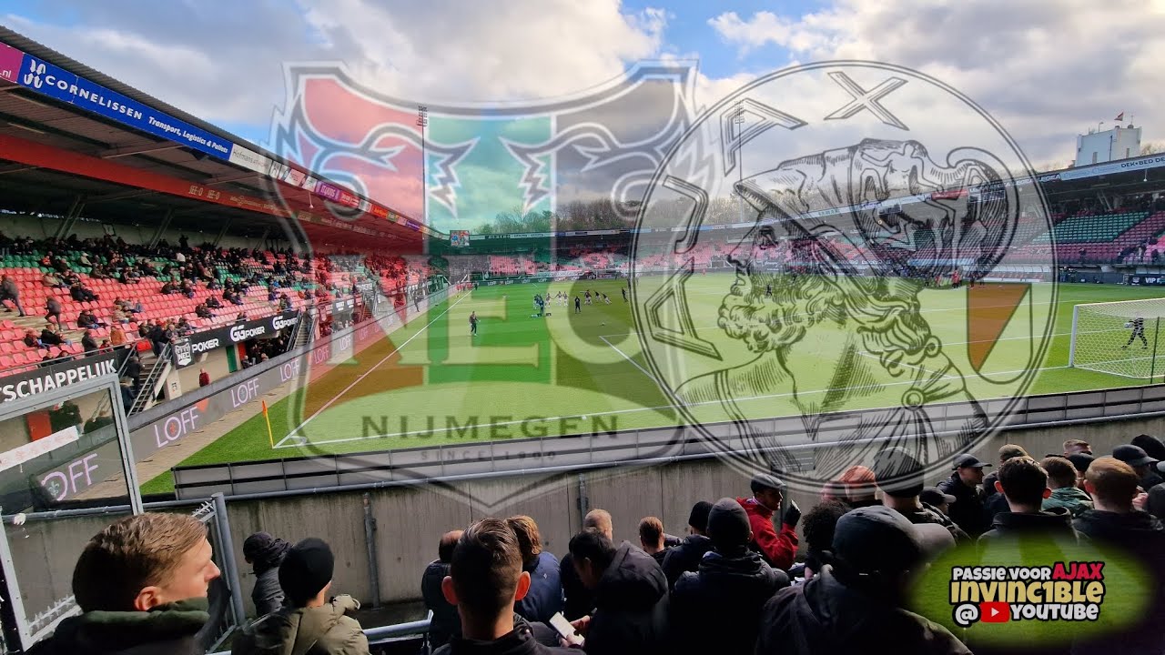 NEC - AFC AJAX 1-1 @ de Goffert Nijmegen; zondag 8 januari 2023