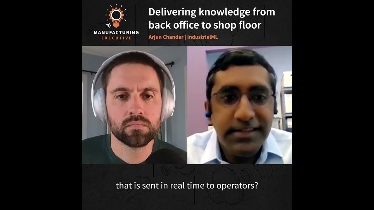 THE MANUFACTURING EXECUTIVE: Delivering Knowledge from the Back Office to the Shop Floor