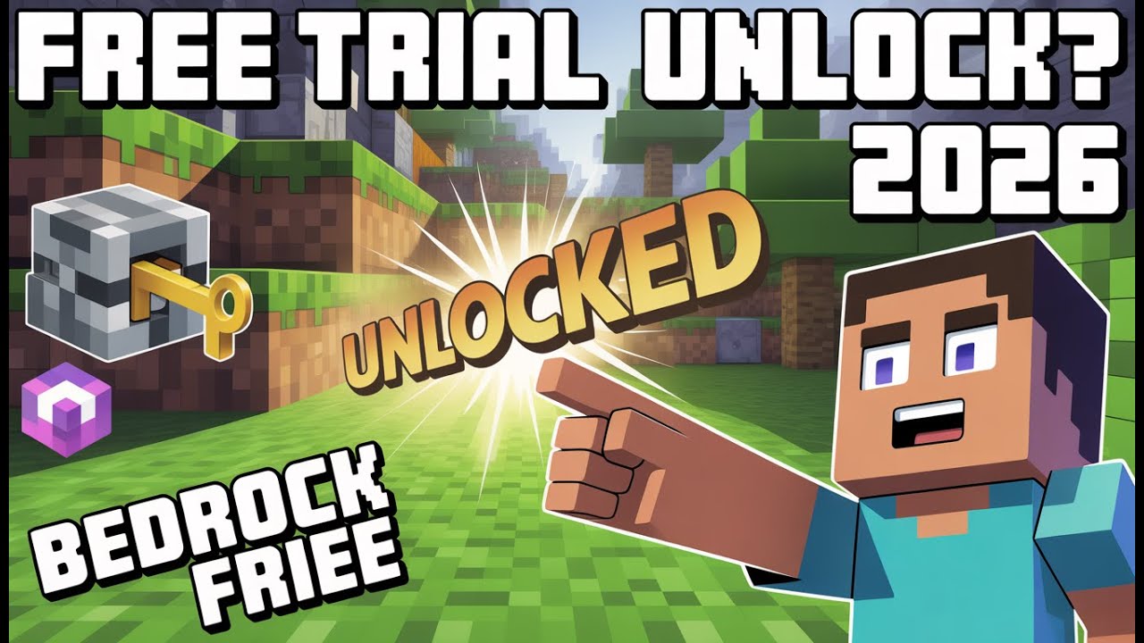 Unlock Minecraft Bedrock Full Version (Windows 10/11) in 3 MINUTES! - Working 2026
