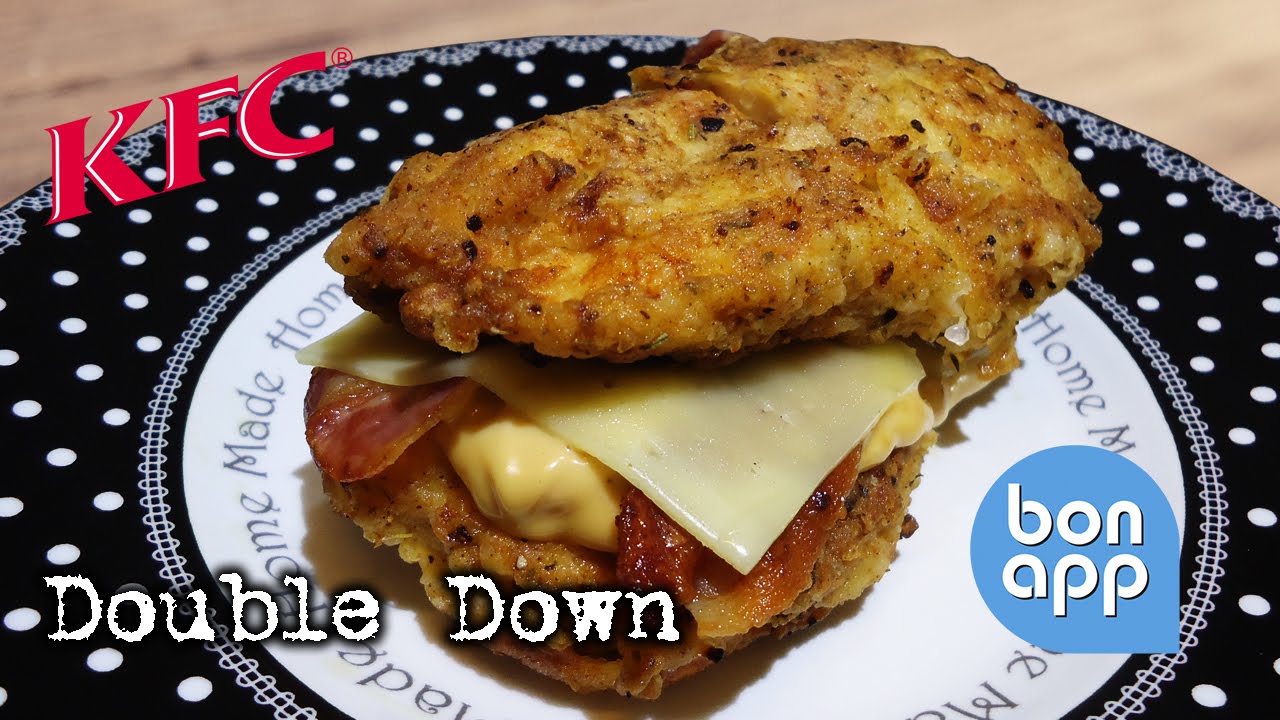 Double Down рецепт KFC