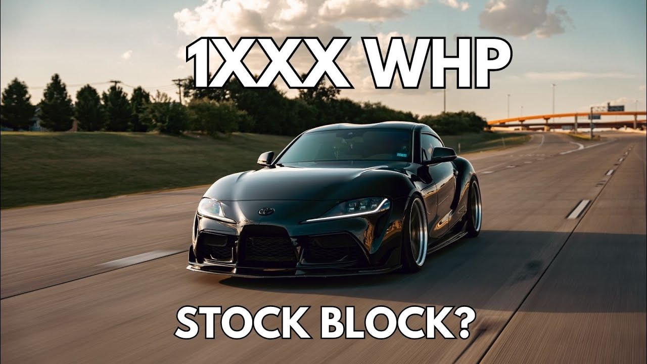 Более 1000 л.с. на стандартном блоке двигателя MK5 Supra? Да... Вы всё правильно поняли!