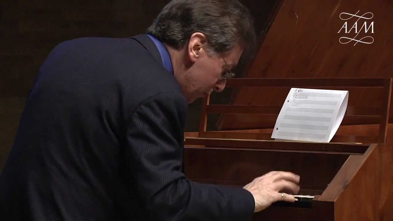 Robert Levin improvises Mozart