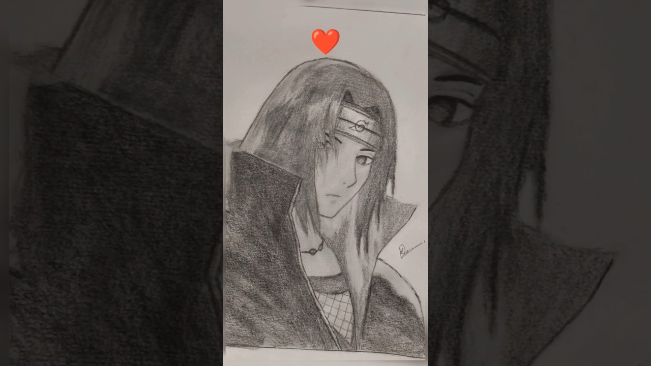 The part of our heart Itachi Uchiha. Drawing of Itachi Uchiha...❤️       