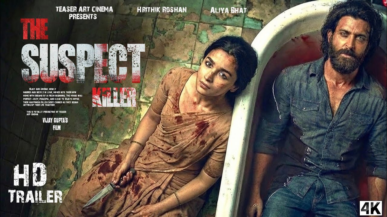 THE SUSPECT KILLER | Official Trailer | Hrithik Roshan | Alia Bhatt | New Movie Trailer | 2026 