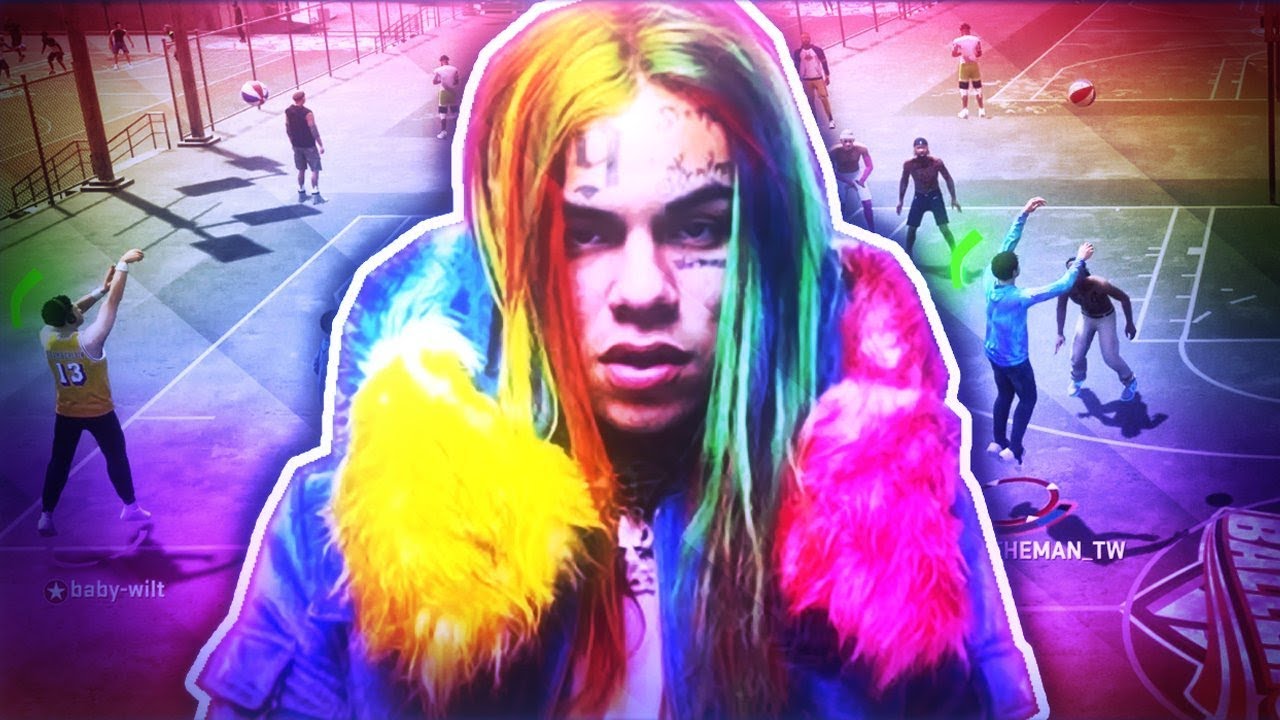 SHOOTING WITH 6IX9INE'S REAL LIFE JUMPSHOT ON NBA 2K18 😱 HALF COURT GREENS WITH THE SLOWEST JUMPER!