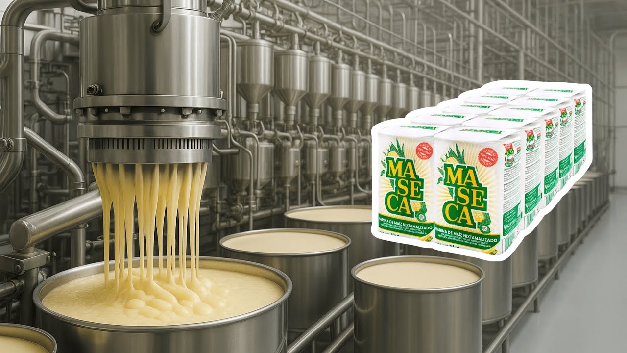 CÓMO se HACE la HARINA MASECA 🌽 | Así se FABRICA el SECRETO de las TORTILLAS