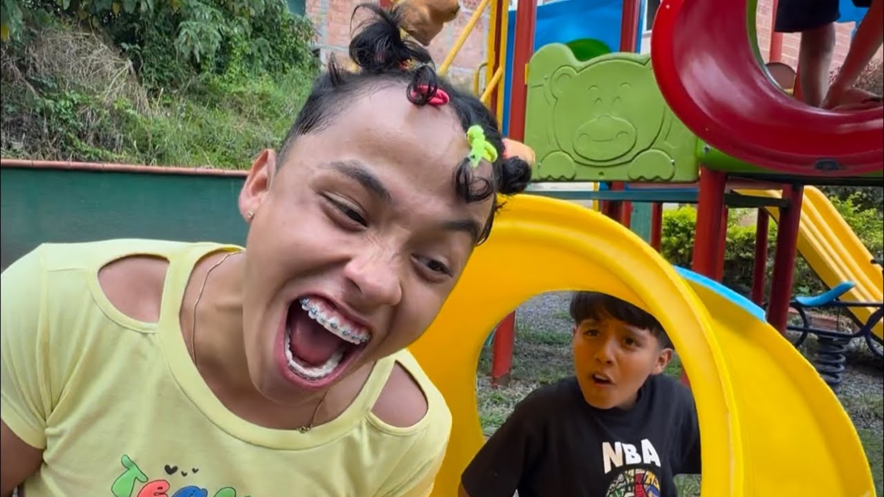 Cuando jugabas en el parque del barrio 🛝😂 #parque #ni&ntilde;os #viralvideo #humor 