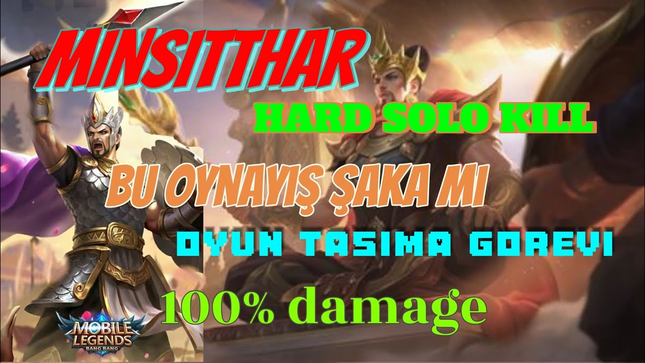 BU ULTİDEN KAÇABİLEN YOK ! MLBB Minsithar Oynadım.