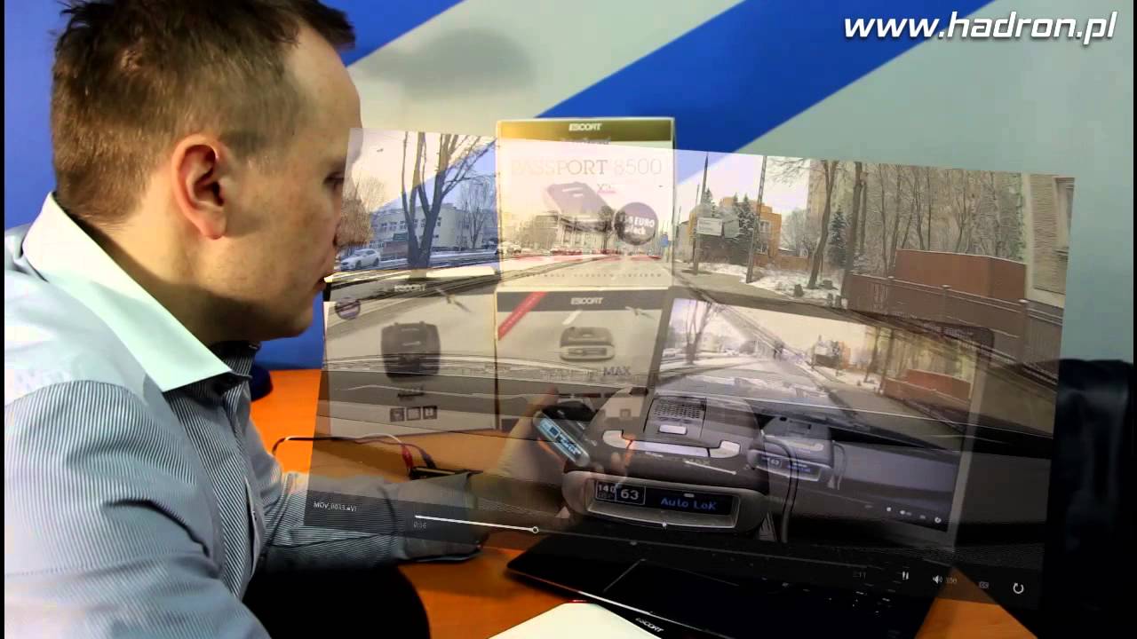 Prezentacja i test antyradaru Escort MAX