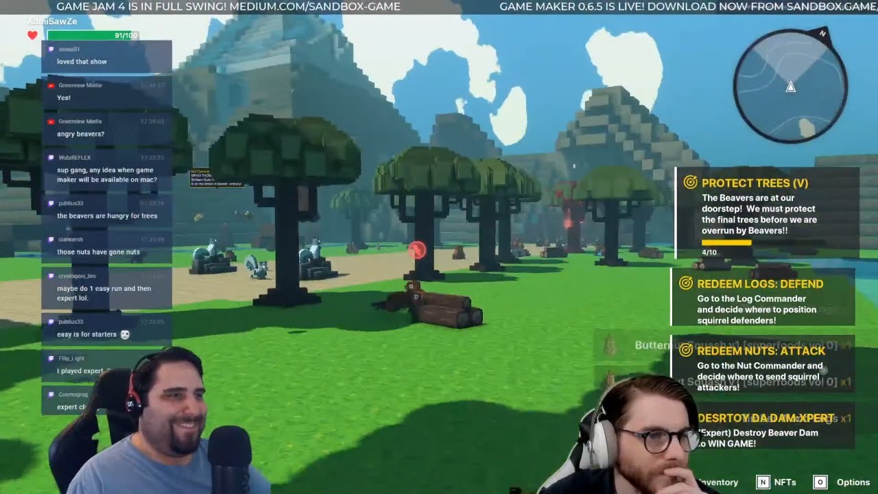 Playing Your Games with The Sandbox Game Maker - The Sandbox Wednesday Stream