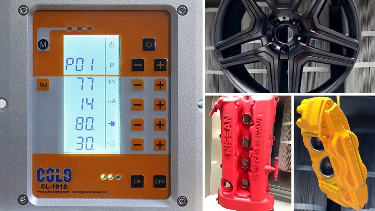 Best Professional Powder Coating Gun for Auto Parts