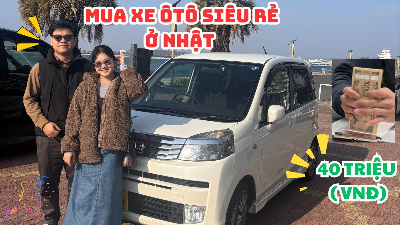 SỐC! 40 TRIỆU VNĐ MUA ĐƯỢC Ô TÔ Ở NHẬT 😳 Xe Rẻ Đến Mức Này Sao?! | My Ở Nhật