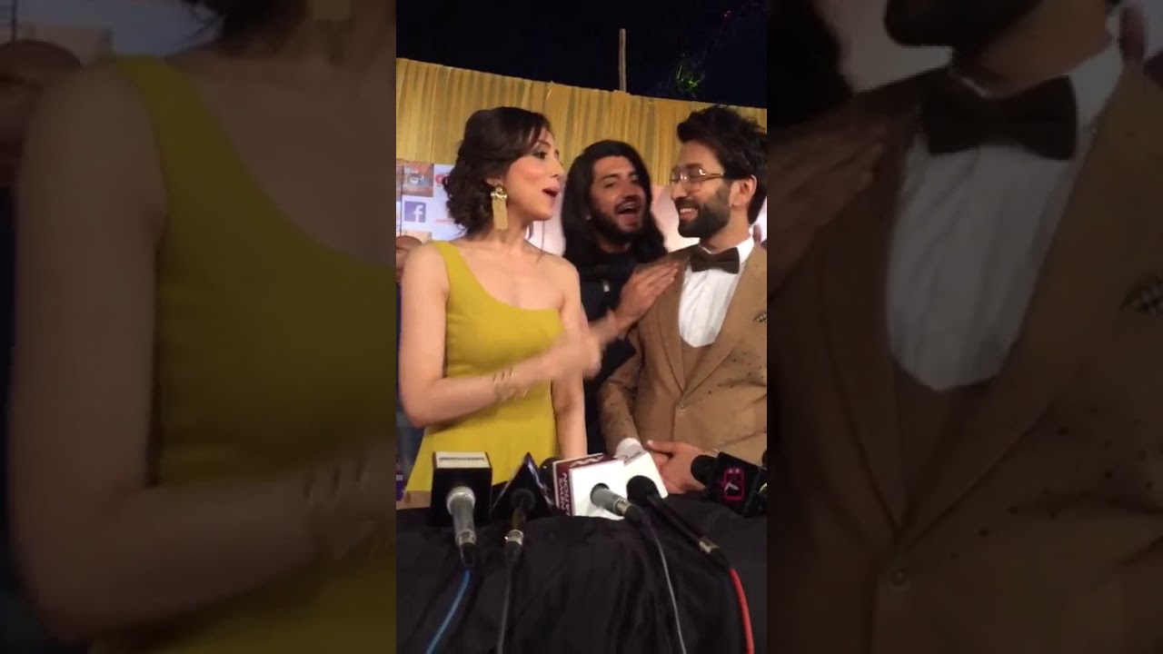 Nakuul Mehta with wifey Jankee Mehta in Tow at ITA Awards 2017