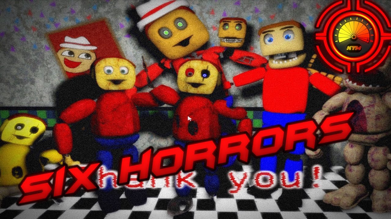 Six Horrors at Toony's Pizzeria and Funhouse 3