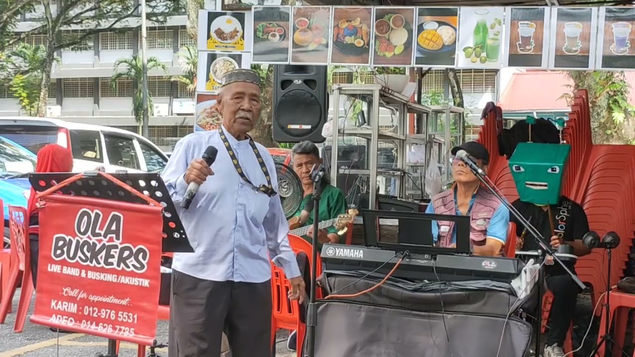 Ku Tetap Merinduimu 🔥 - Cover by Pak Kadir ft Ola Buskers