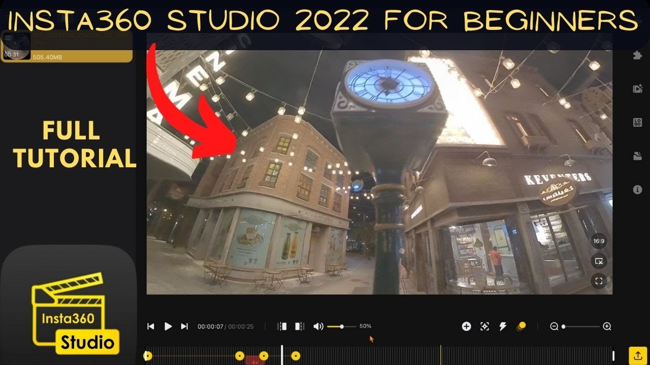Как редактировать 360-градусные видео? | Учебник по монтажу Insta360 STUDIO 2023 | Insta360 X3