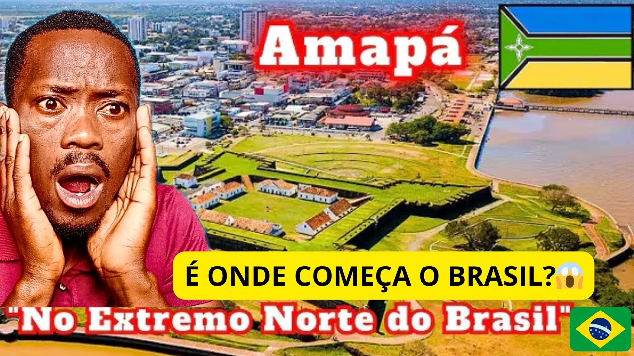 Africano Reage AS CIDADES DO ESTADO DO AMAPÁ. #brasil #amapa