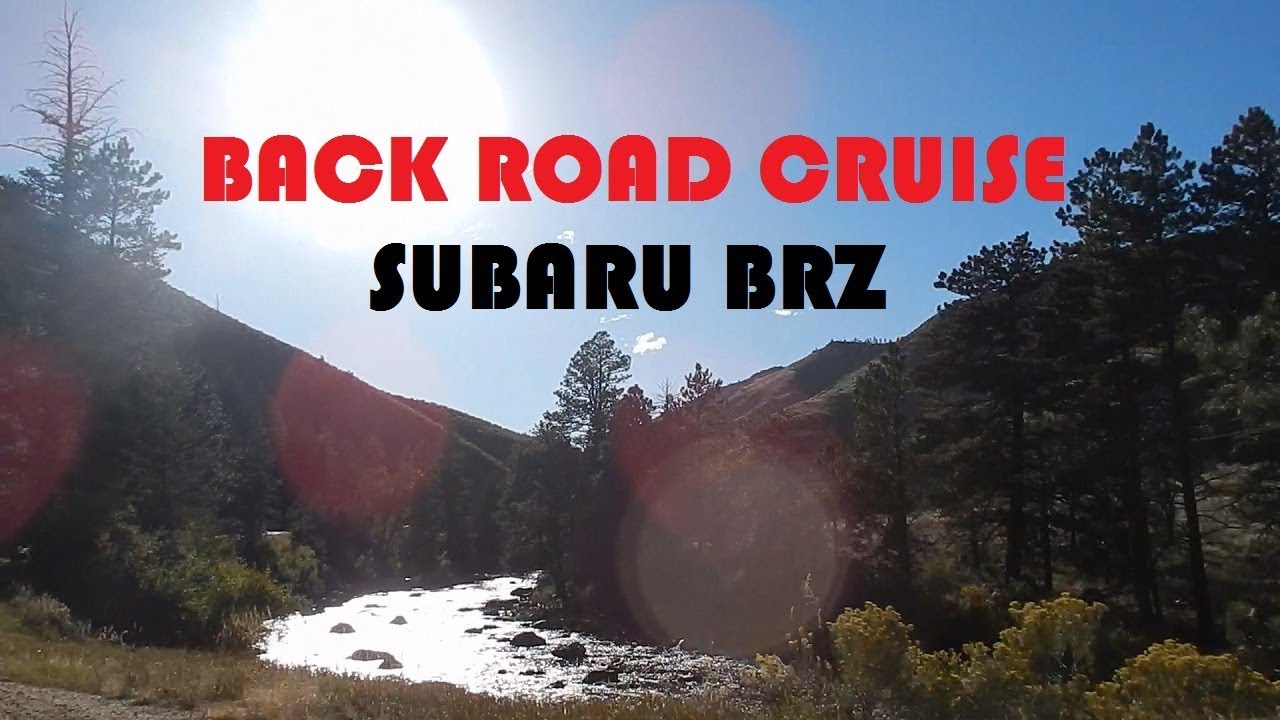 SUBARU BRZ - POUDRE CANYON - BELLVUE COLORADO (CANYON/BACK ROAD CRUISE) SMOKE_N_CARS ft. Big Erskine