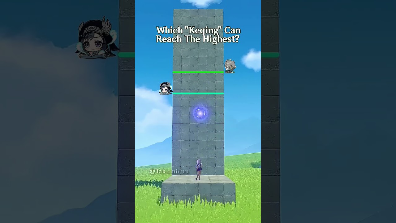 Genshin Impact Which Keqing Can Reach The Highest