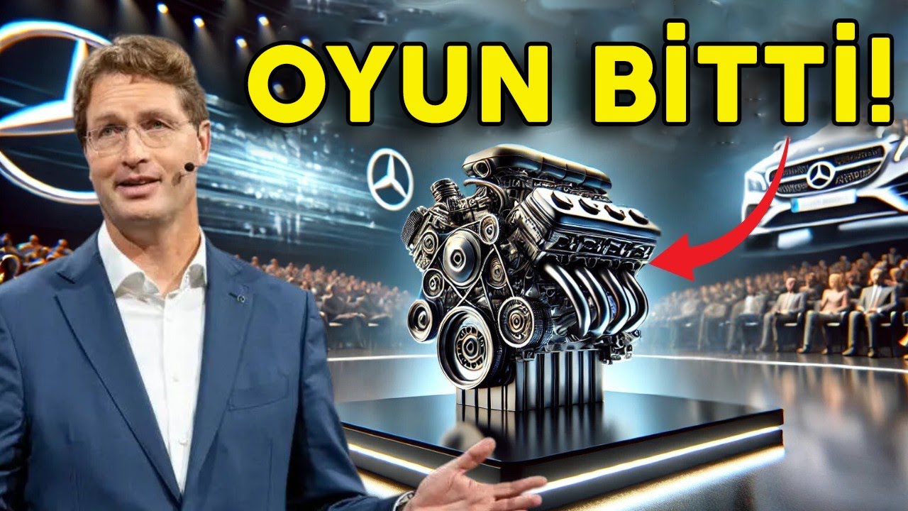 T&uuml;m Dengeler Değişiyor! Mercedes'in Yeni Motoru Otomotiv D&uuml;nyasında Devrim Yaratacak