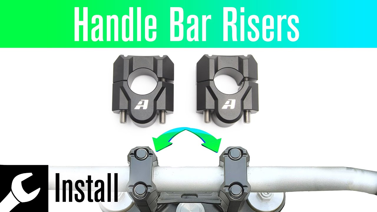 AltRider 30mm Handlebar Risers Install