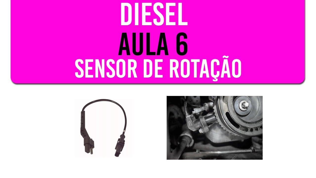 Curso Diesel Aula 6 Sensor de rotação