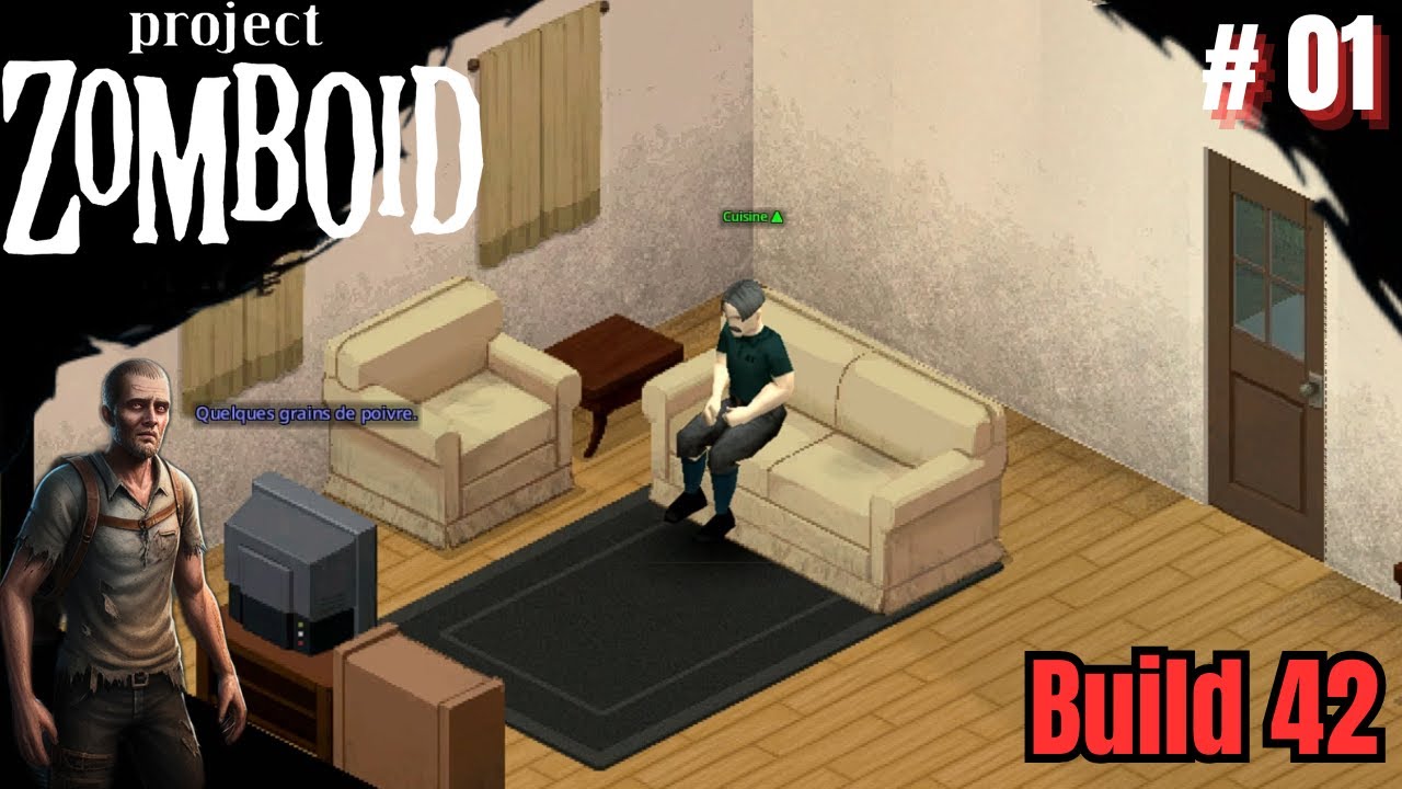 Les d&eacute;buts &agrave; Rosewood | Ep01 - Project Zomboid Build 42 - Let's Play FR