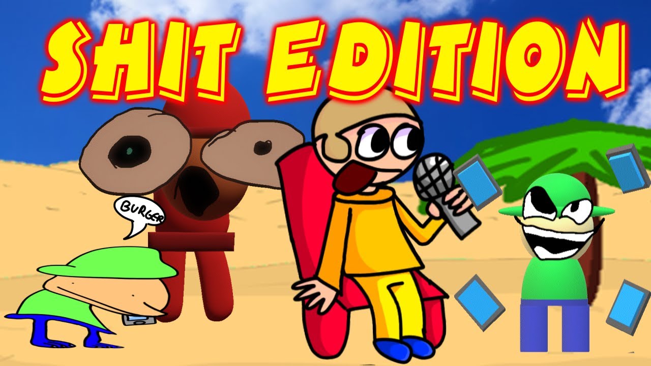 FNF Vs Dave & Bambi - Shit Edition