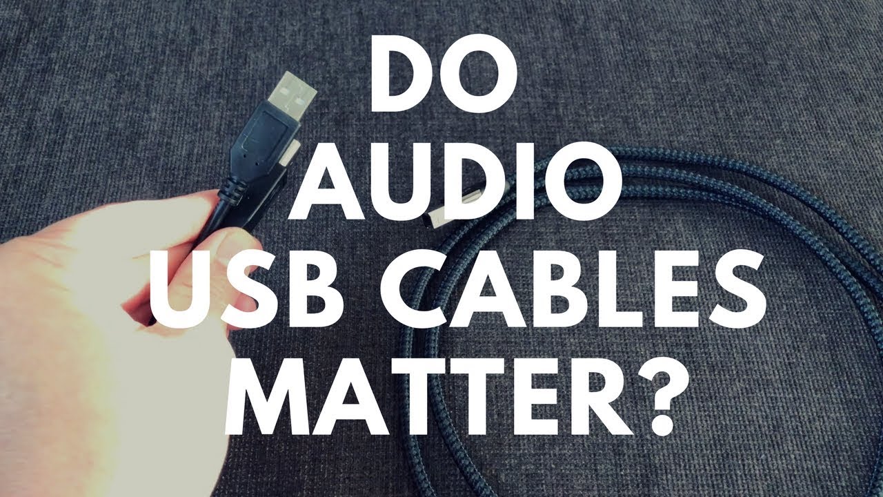 Do Audio USB Cables Matter? Audioquest Carbon USB etc