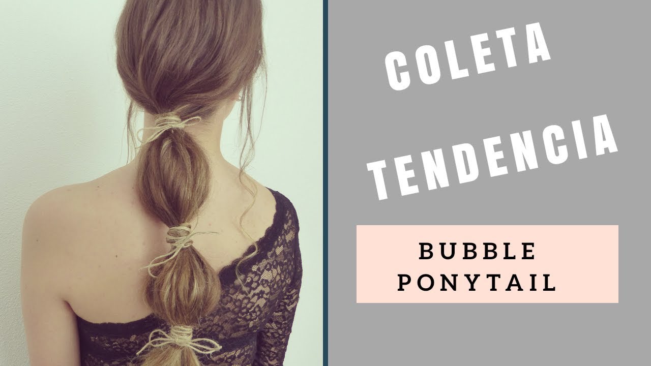 Bubble ponytail