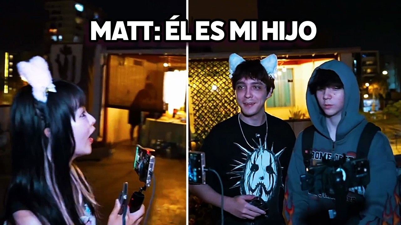 MATT PRESENTA A MODRESS COMO SU HIJO A NANATTY + LE ENSEÑAN A DECIR BAJE DE PEPA