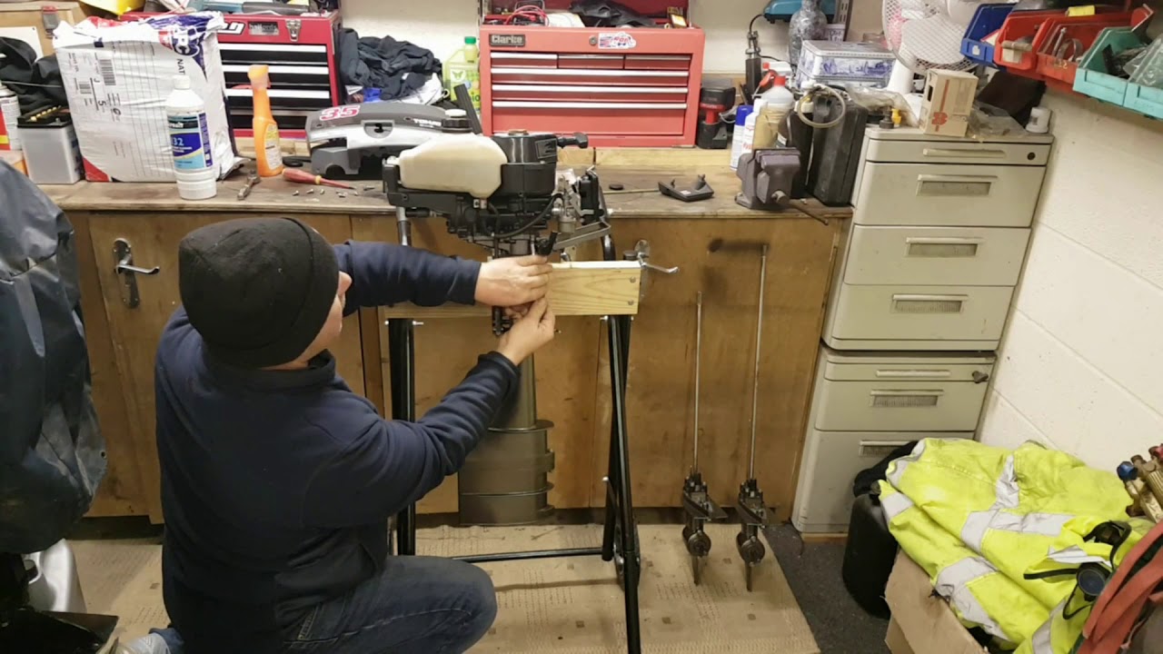 Tohatsu 3.5hp long shaft to short shaft conversion (also applies to Murcury Mariner 3.3hp outboards)