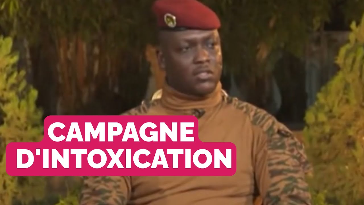 Ibrahim Traoré dénonce une campagne d'intoxication orchestrée par les médias internationaux Burkina