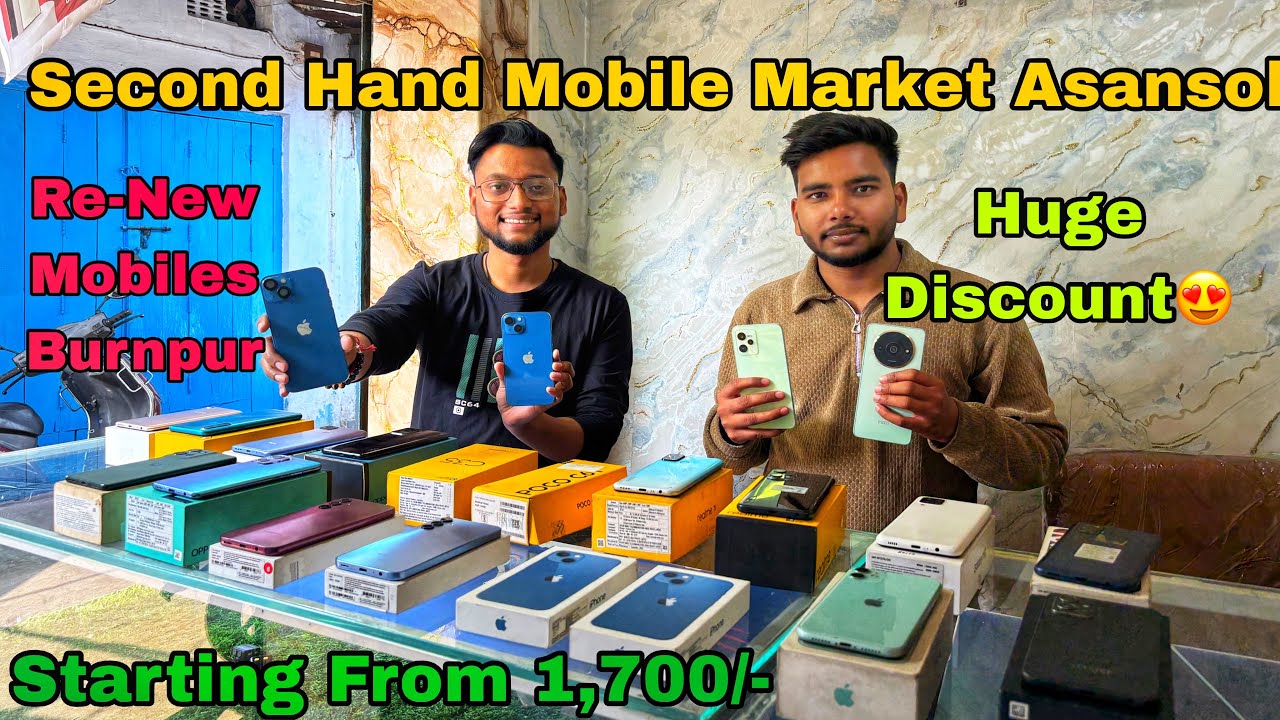 Latest Second Hand Mobile Market Asansol-Burnpur | Starting from 1,700/- Only #usedmobile 