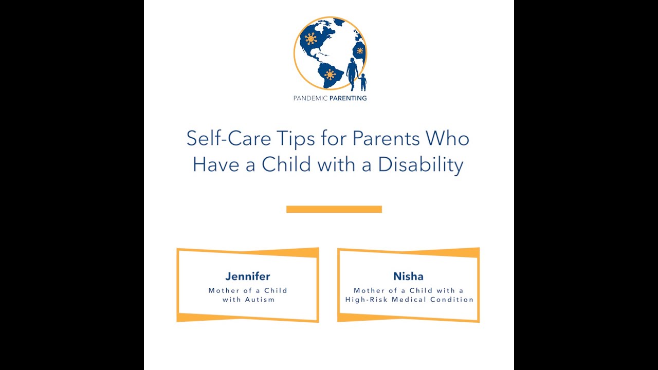 Self-Care Tips for Parents Who Have a Child with a Disability