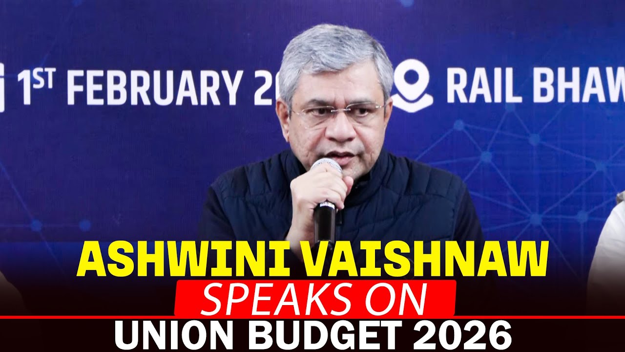 Railway Minister Ashwini Vaishnaw briefs media on Union Budget 2026 | Rail Budget | PM Modi