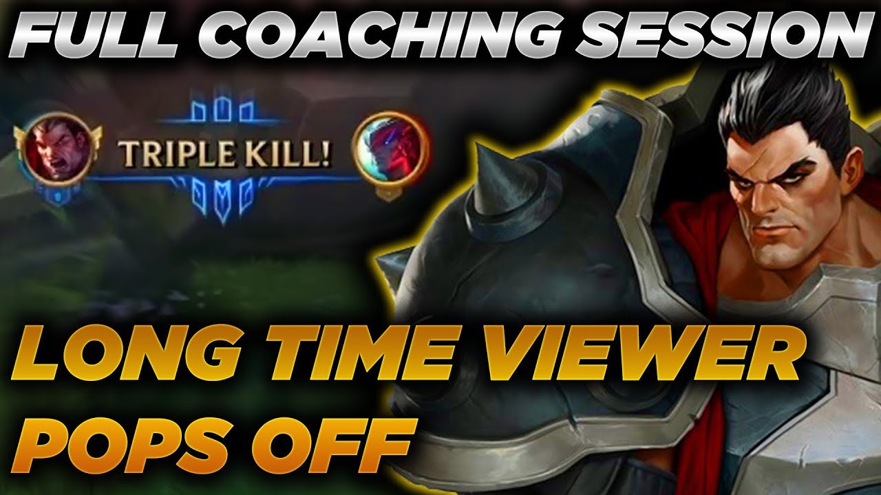 Darius Toplane Coaching - Informative Commentary - WATCH TO GET BETTER! (Macro, Wave Control, Etc.)