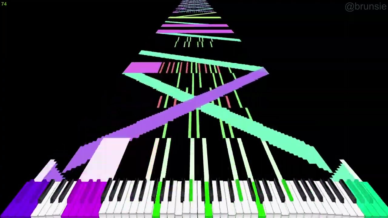 (random shit #3) @sheetmusicbiano66 ~ RUSH Y remaked - MIDITrail RTX 2080 SUPER test