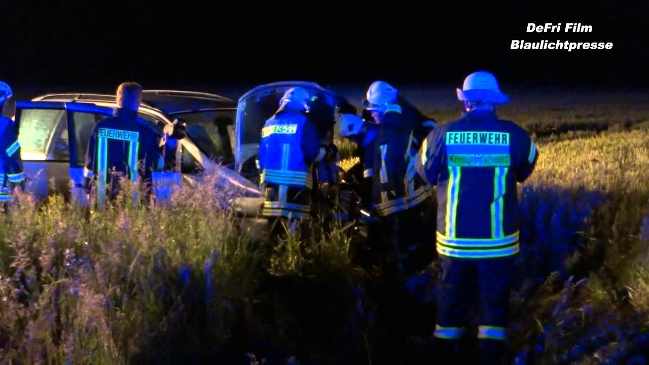 Verkehrsunfall in Brettorf   - Acht Verlezte Personen -