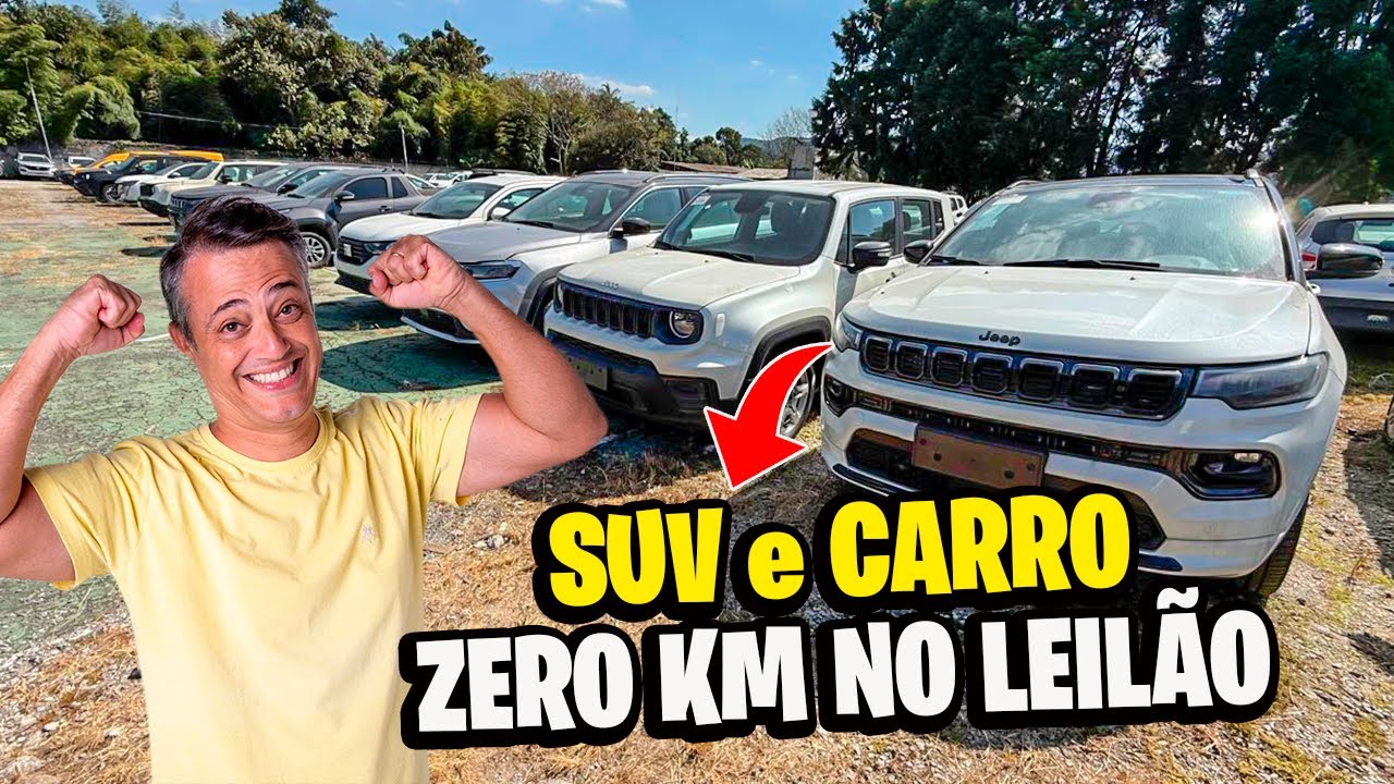 ESSAS SUV´S e CARROS ZERO QUILÔMETRO FICAM NO MAIOR PÁTIO DE LEILÃO do BRASIL *pesadelo das lojas*