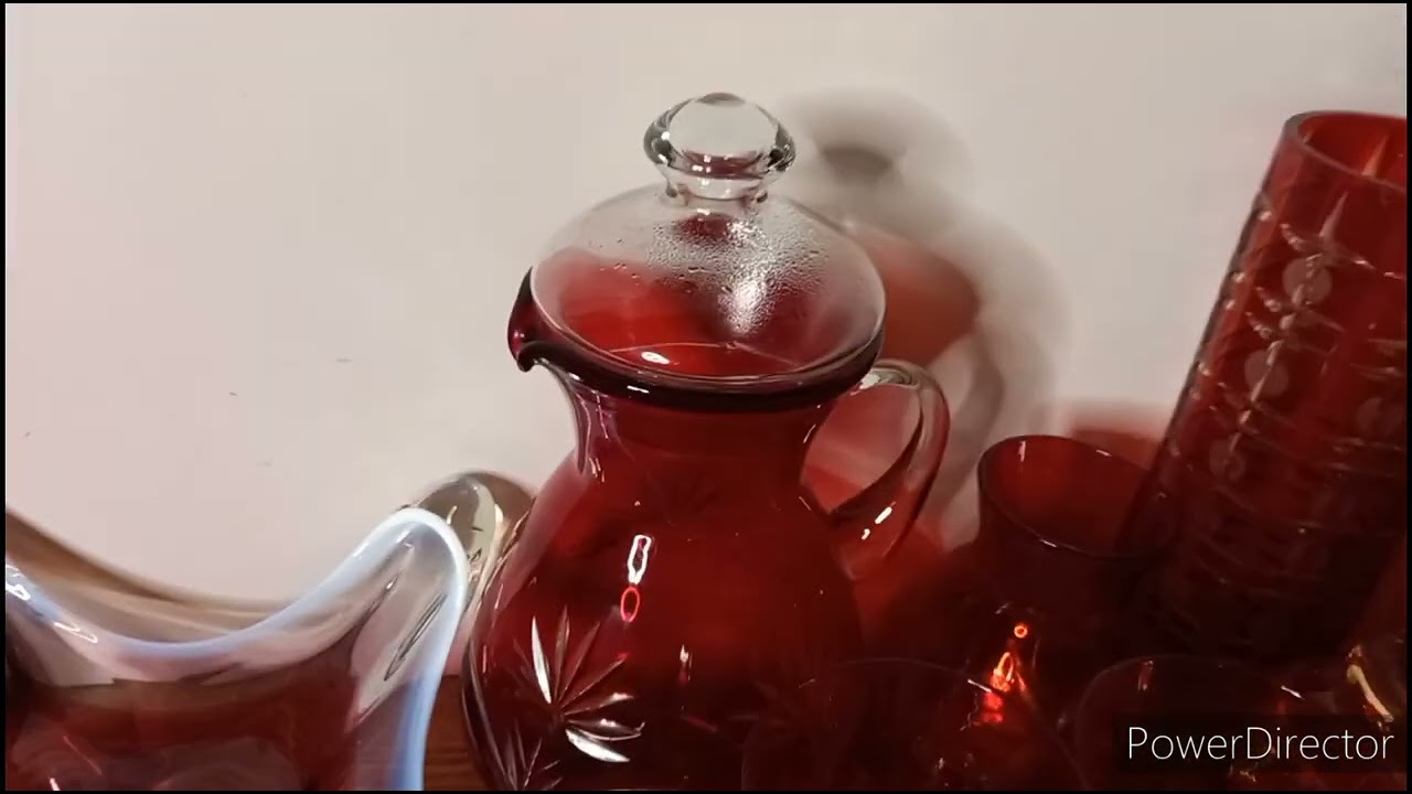 Моя коллекция цветного стекла!!!
