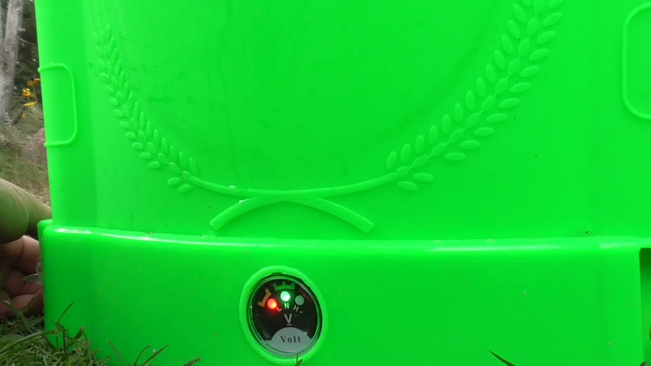 Speed ​​control engine sound DEMON M80202 battery backpack sprayer