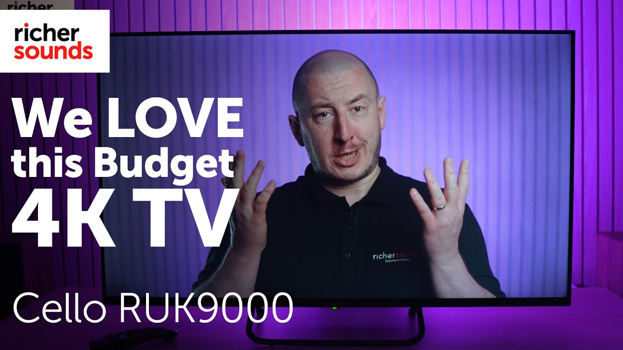 Packed with Features! | Cello RUK9000 4K Ultra HD Smart LED TV | Richer Sounds