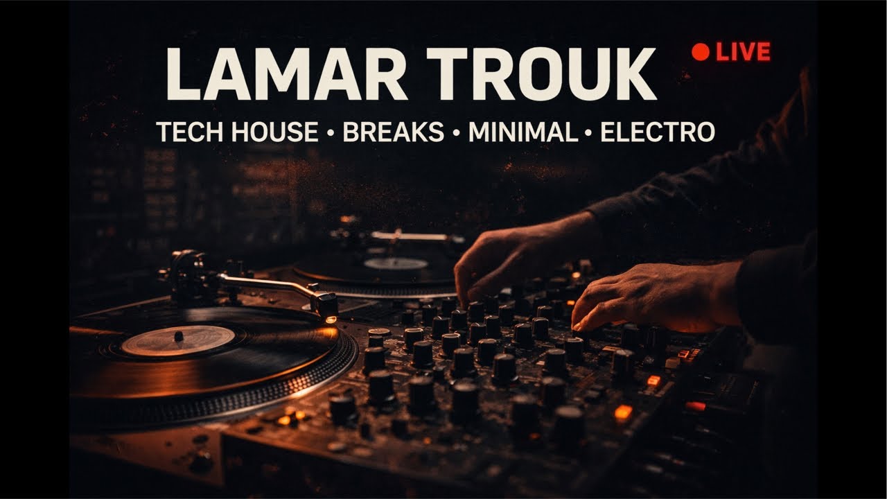 Lamar Trouk | Live Vinyl Session 011 | Tech House • Breaks • Minimal • Electro