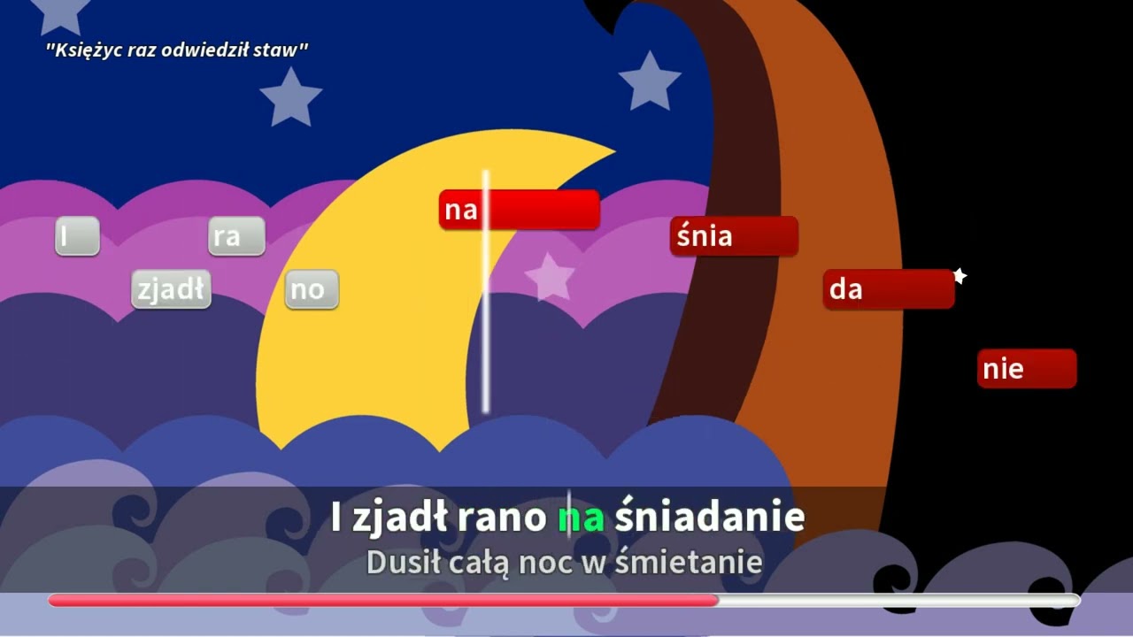 Akademia Pana Kleksa - Księżyc raz odwiedził staw