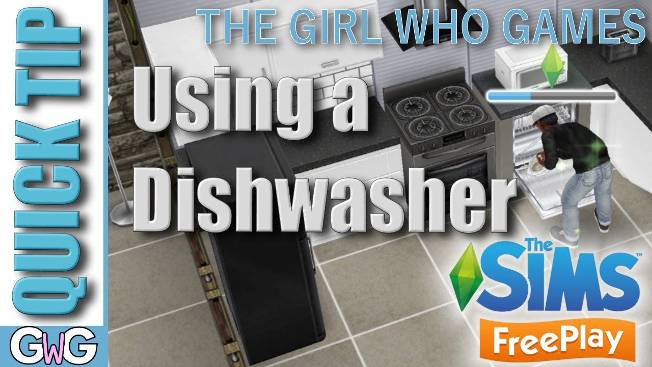 The Sims Freeplay: Using a Dishwasher [QUICK TIP]