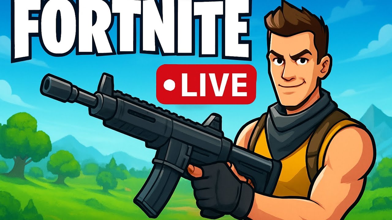 Playing Fortnite with viewers day 3 race to unreal