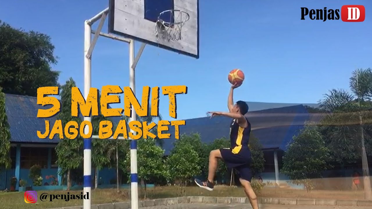 5 Menit Jago Basket // materi PJOK permainan bola besar melalui permainan bola basket