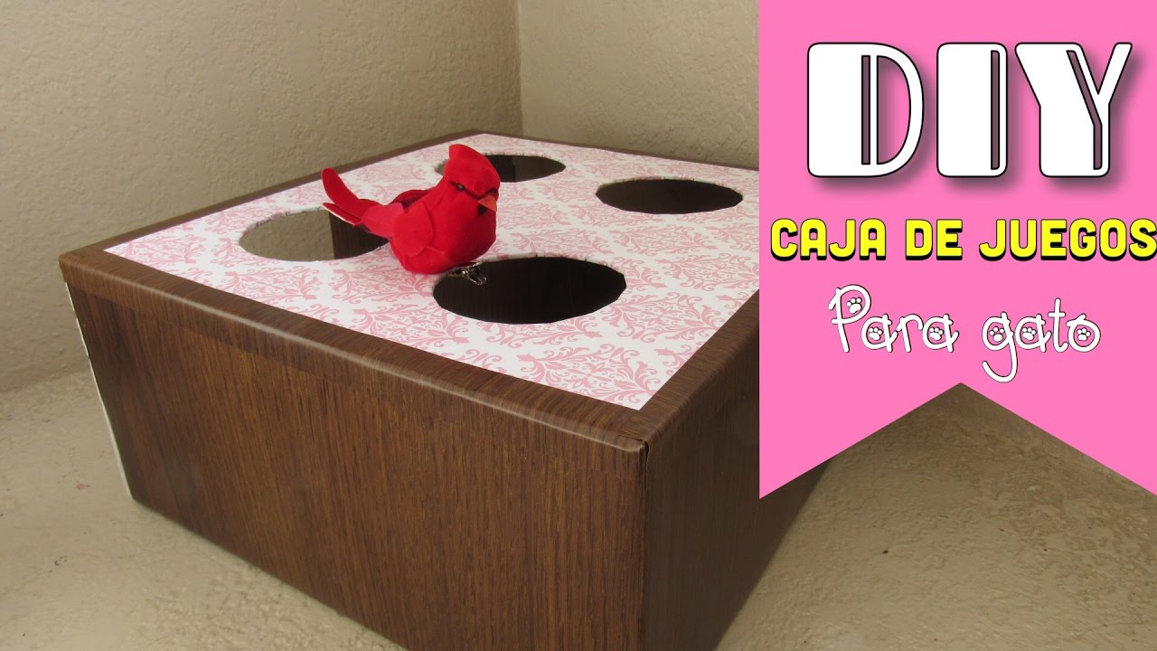 DIY Caja de Juegos para Gatos