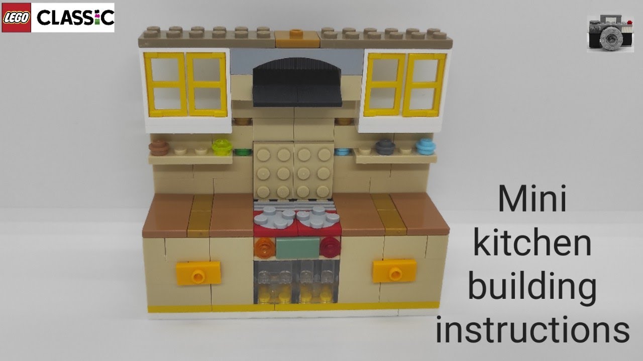 Lego classic 11717 mini kitchen.Lego ideas